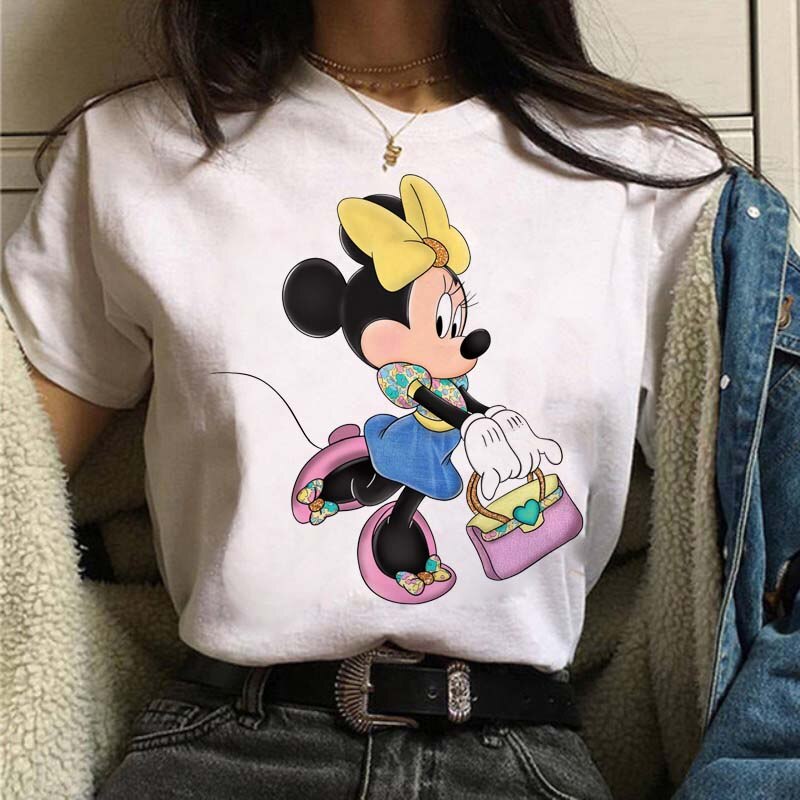 Kawaii Disney Cartoon Mickey T Shirt