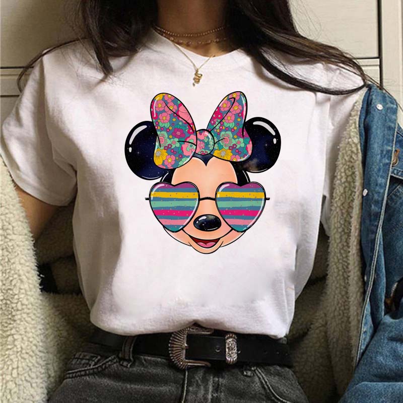 Kawaii Disney Cartoon Mickey T Shirt
