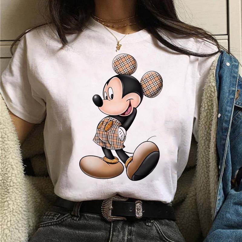 Kawaii Disney Cartoon Mickey T Shirt