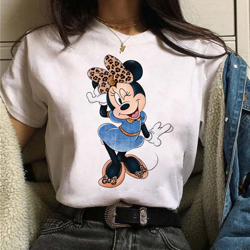 Kawaii Disney Cartoon Mickey T Shirt