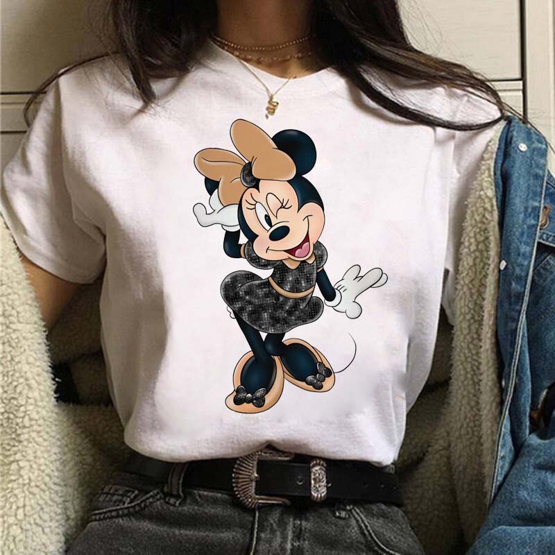 Kawaii Disney Cartoon Mickey T Shirt