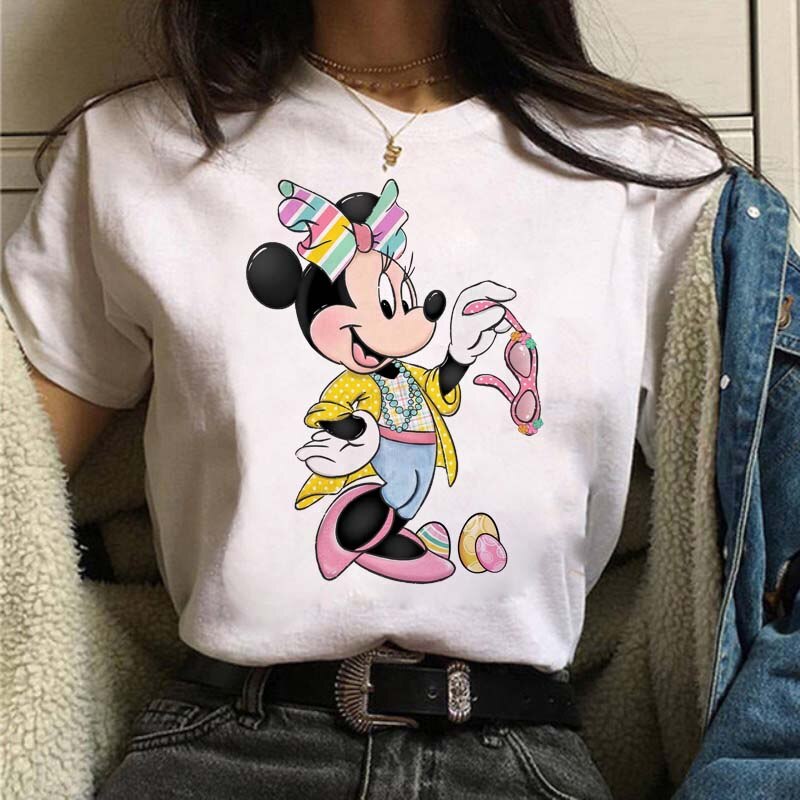 Kawaii Disney Cartoon Mickey T Shirt