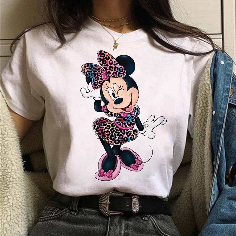 Kawaii Disney Cartoon Mickey T Shirt