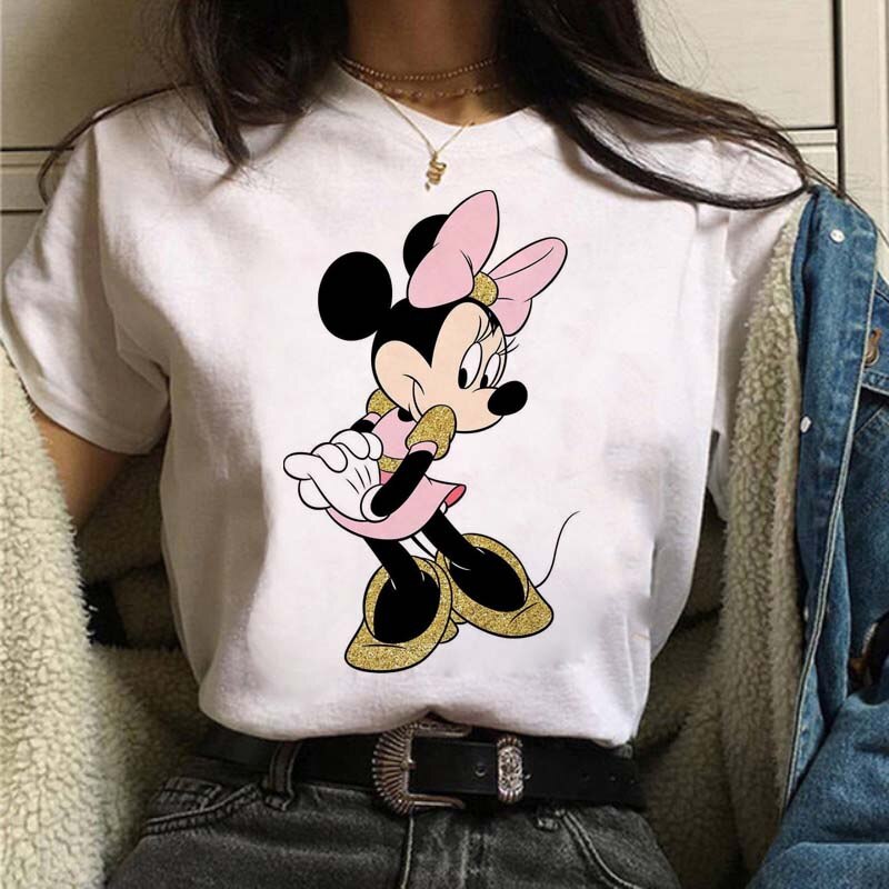 Kawaii Disney Cartoon Mickey T Shirt