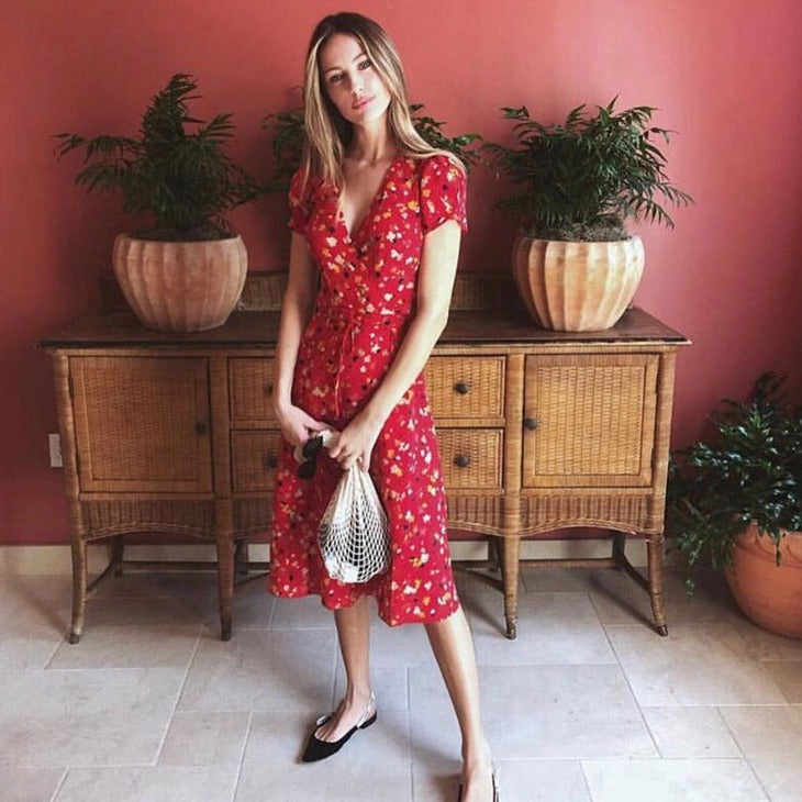 Kaylin Printed Wrap Dress - 3 Styles