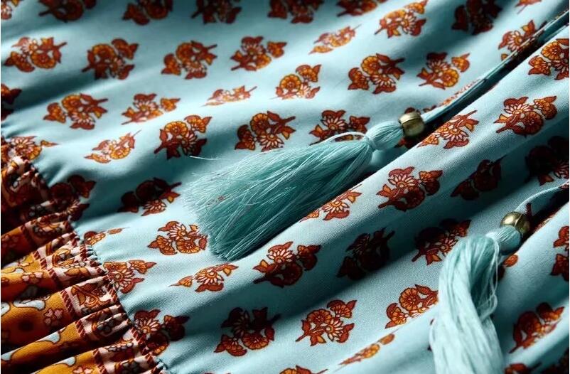 Krizia Vintage Bohemian 2-Piece Dress Set