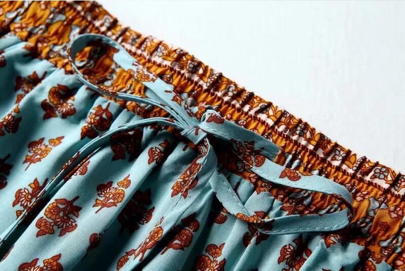 Krizia Vintage Bohemian 2-Piece Dress Set