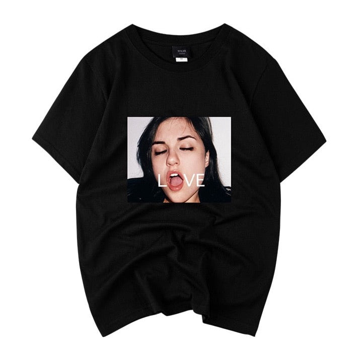 L O V E Graphic Print T-Shirt - 4 Colors