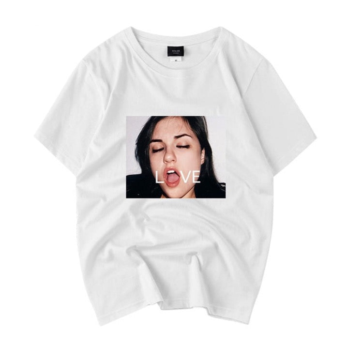 L O V E Graphic Print T-Shirt - 4 Colors
