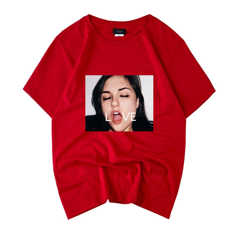 L O V E Graphic Print T-Shirt - 4 Colors