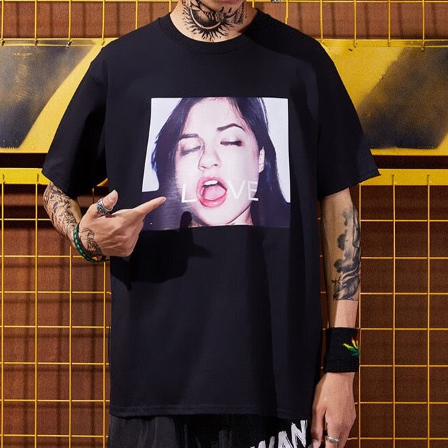 L O V E Graphic Print T-Shirt - 4 Colors