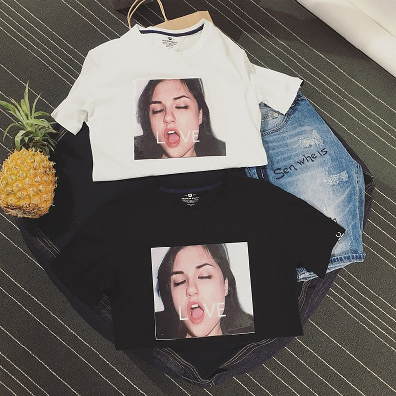 L O V E Graphic Print T-Shirt - 4 Colors