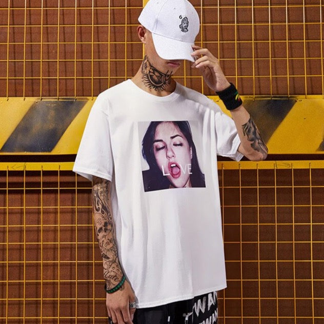 L O V E Graphic Print T-Shirt - 4 Colors