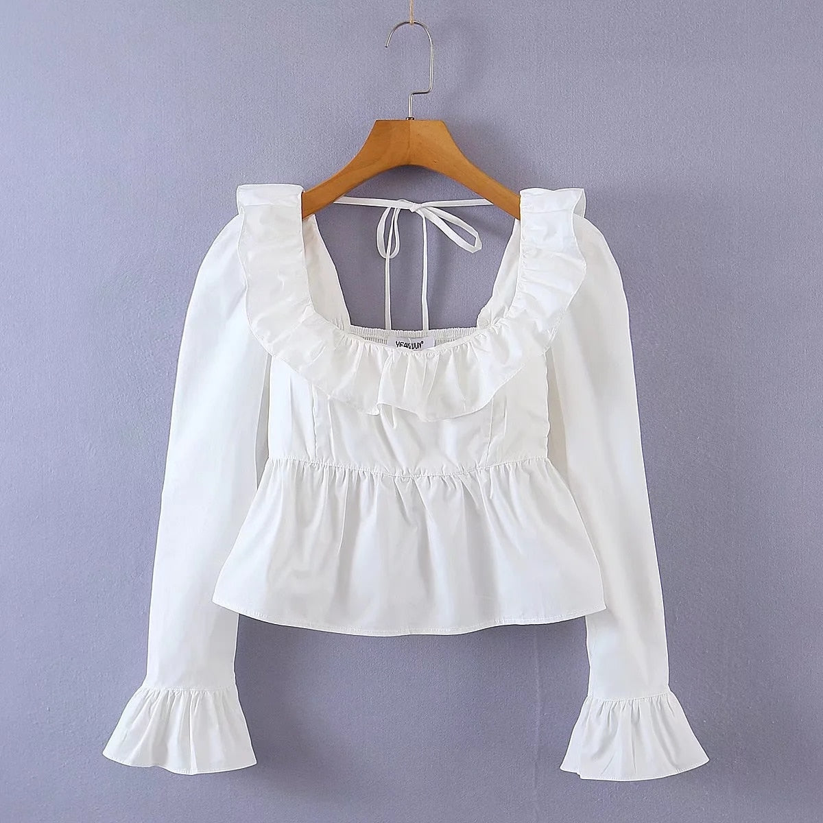 Lani Babydoll Ruffle Blouse - 5 Colors
