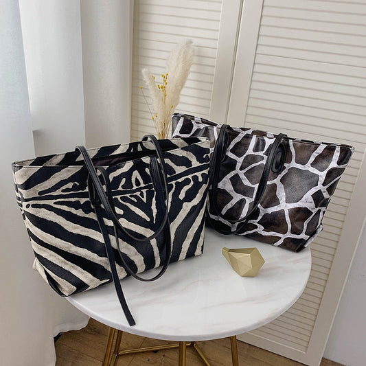 Large Animal Prints Totes - 2 Animals