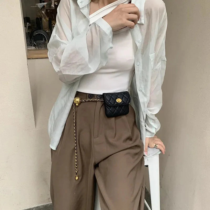 Leomie Mini Multi-Way Quilted Micro Bag