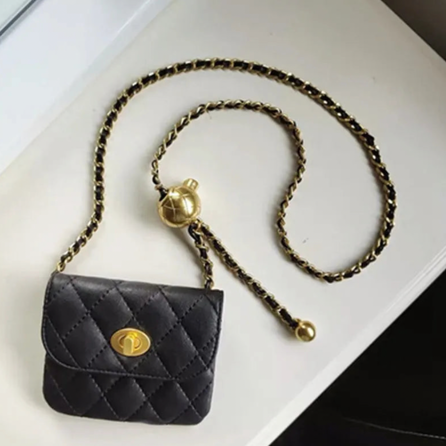 Leomie Mini Multi-Way Quilted Micro Bag