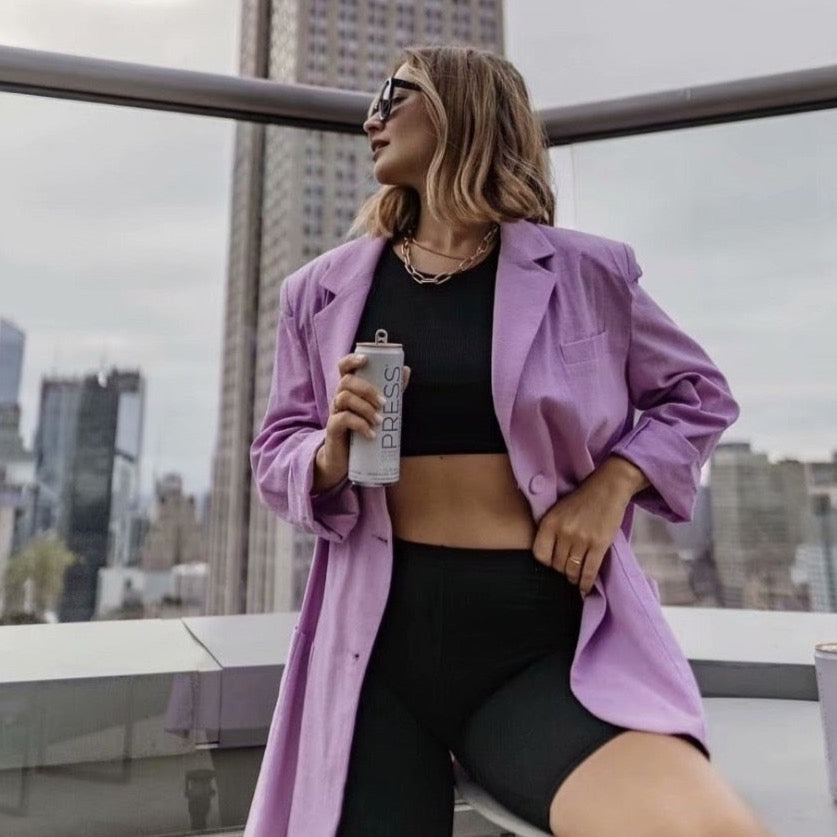 Linsey Oversized Pink Blazer - 2 Colors