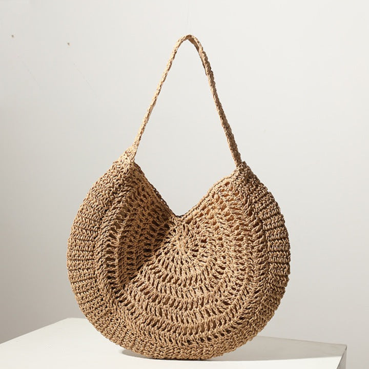 Lisna Seashell Straw Hobo Bags - 2 Colors