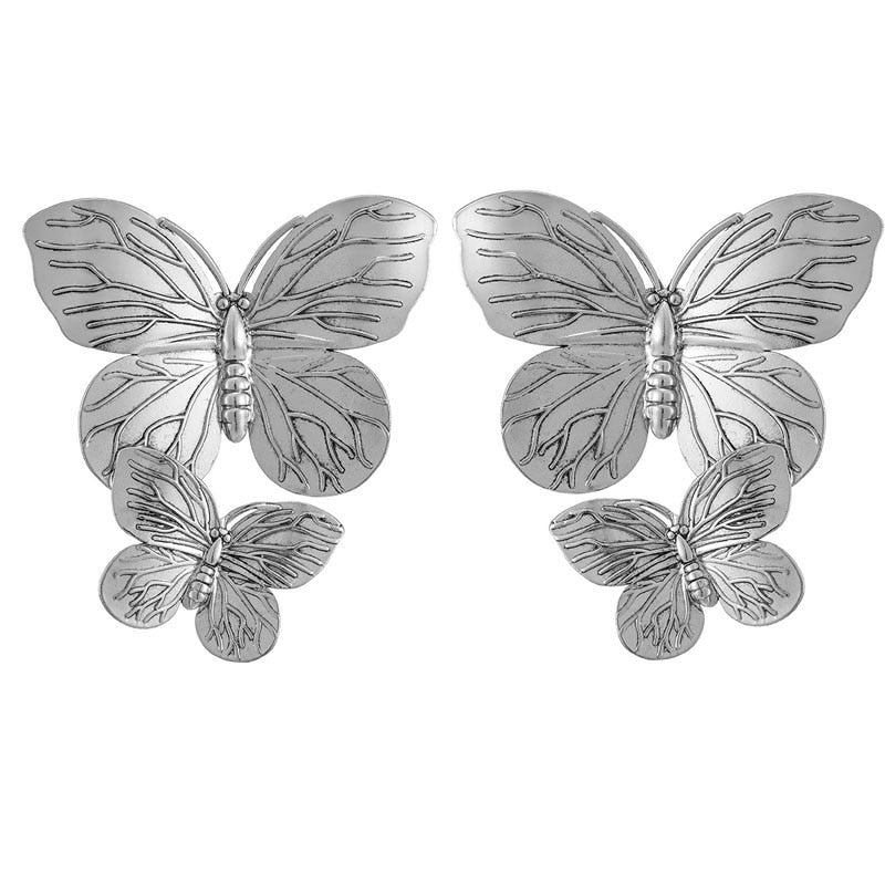 Lissa Butterflies Earrings - Gold or Silver