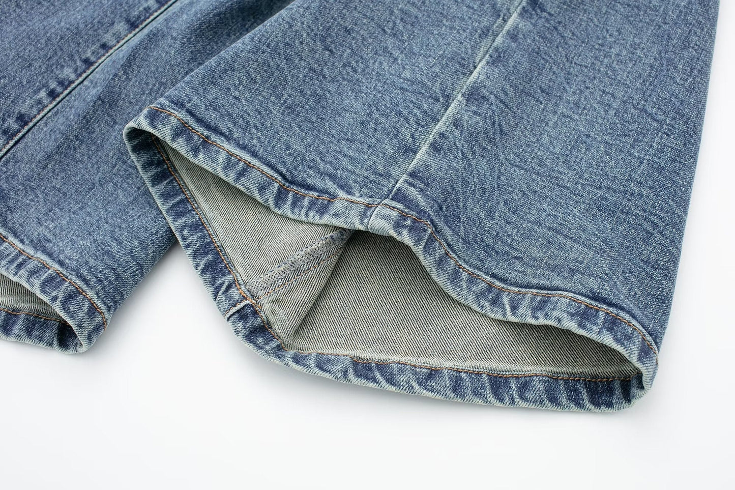 Liva Bandeau Wide Leg Denim Jumpsuit - 2 Colors