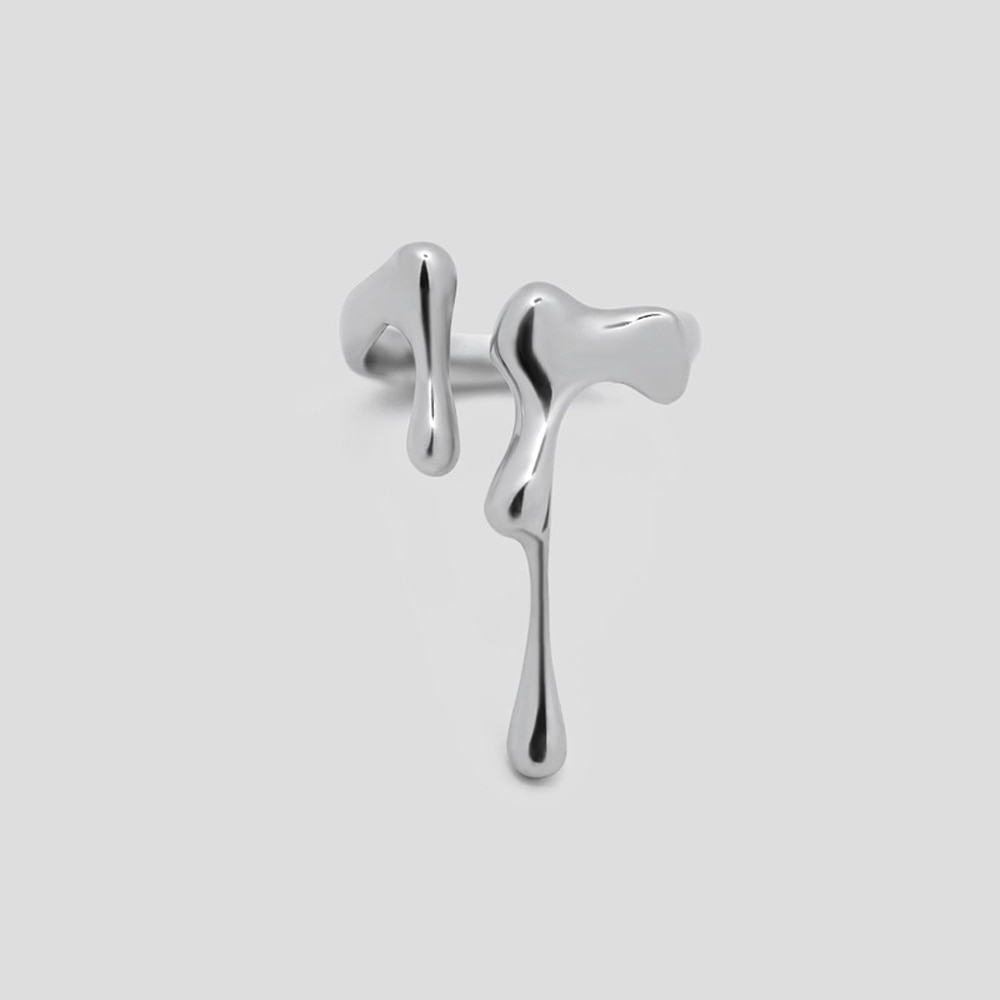 Lloise Dripping Liquid Rings - Gold or Silver