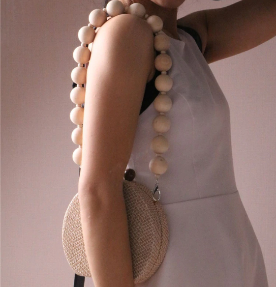 Lorie Round Mini Bag With Resin Straps - 3 Styles