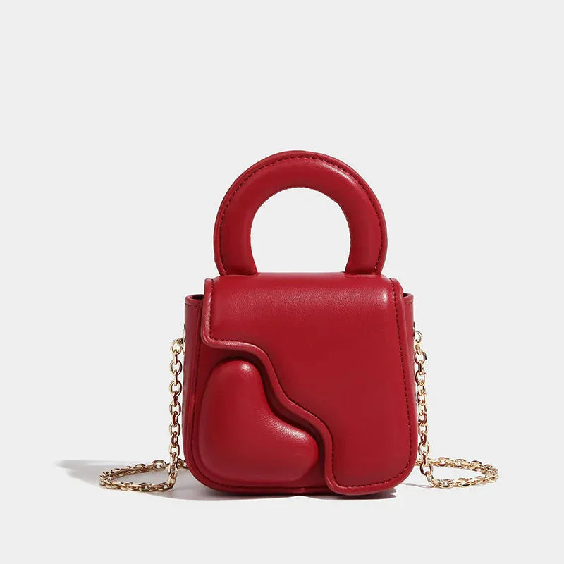 Lovre Heart Crossbody Mini Bag - 4 Colors