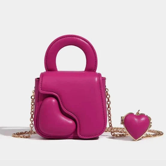 Lovre Heart Crossbody Mini Bag - 4 Colors