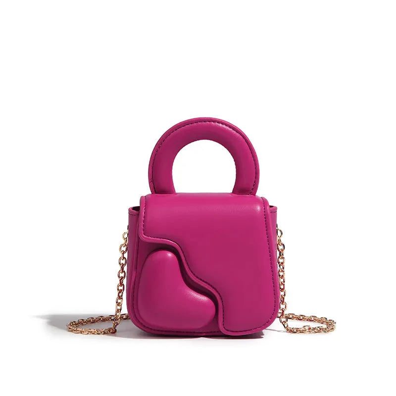 Lovre Heart Crossbody Mini Bag - 4 Colors