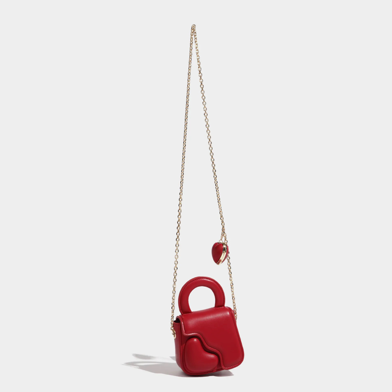 Lovre Heart Crossbody Mini Bag - 4 Colors