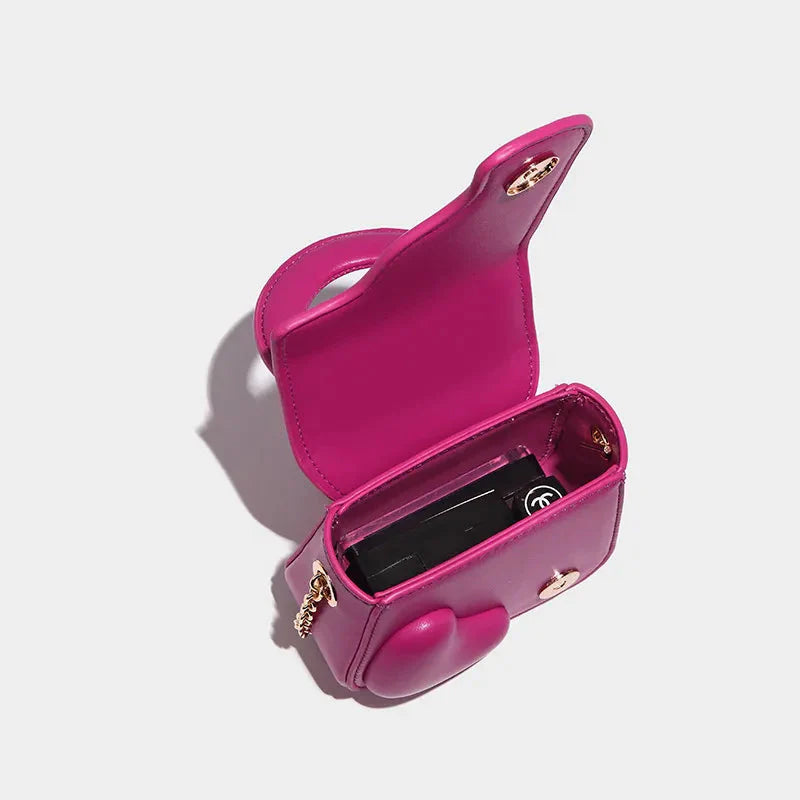 Lovre Heart Crossbody Mini Bag - 4 Colors