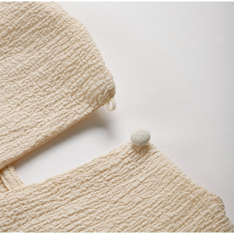 Luca Textured Flowy Top & Pants Set