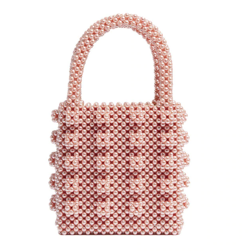 Luxe Pearl Beads Mini Tote - 5 Colors