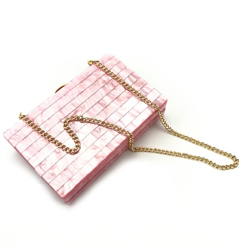 Acrylic Clutch Bag For Wedding Party