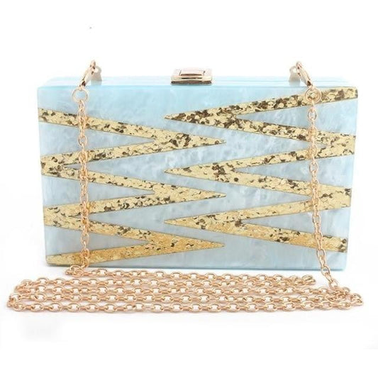 Acrylic Evening Bags Shining Handbag