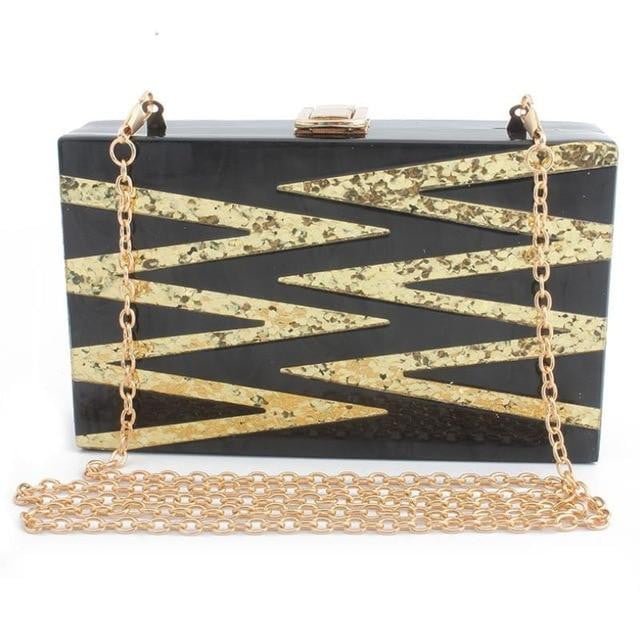 Acrylic Evening Bags Shining Handbag