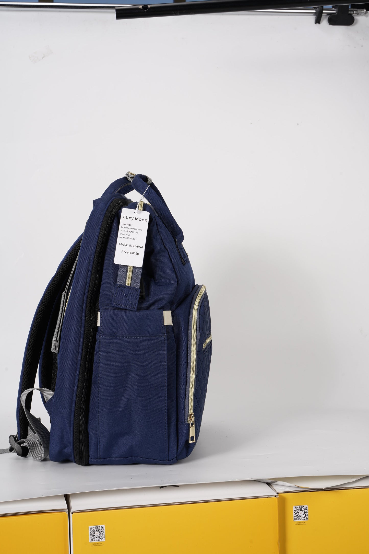 Baby Nurse Backpacks Diaper Bag Backpack Nappy Bag Baby Bags for Mom and Dad Maternity Diaper Bag with USB Charging Port Stroller Straps Thermal Pockets,Water Resistant