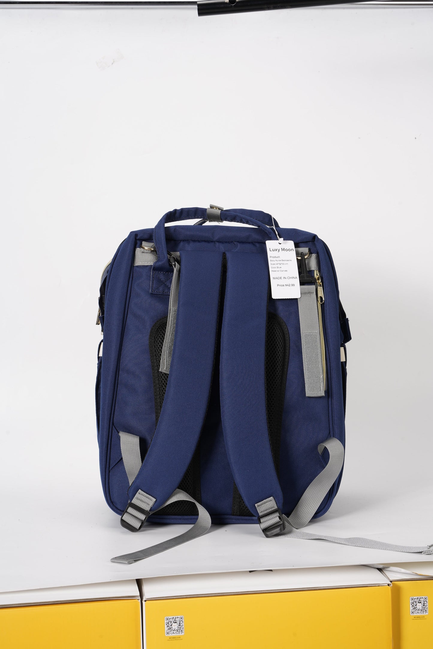 Baby Nurse Backpacks Diaper Bag Backpack Nappy Bag Baby Bags for Mom and Dad Maternity Diaper Bag with USB Charging Port Stroller Straps Thermal Pockets,Water Resistant