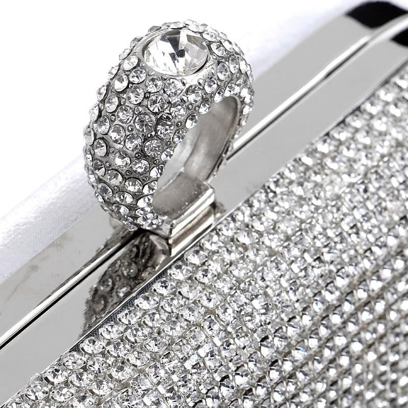 Clutch Bags for Wedding Tassel Diamond Clutch