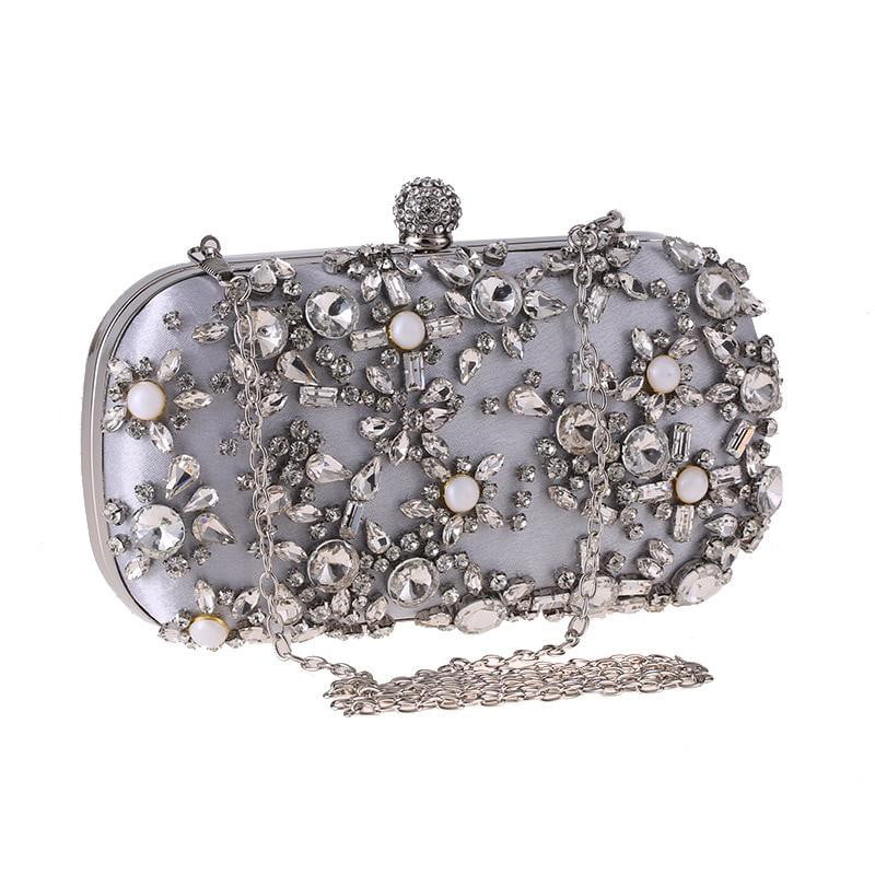 Beaded Evening Bag Diamond Wedding Banquet Clutches