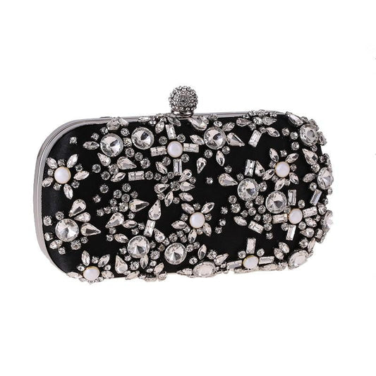 Beaded Evening Bag Diamond Wedding Banquet Clutches