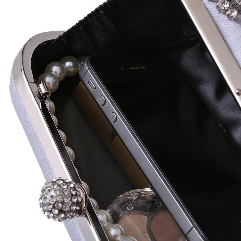 Beaded Evening Bag Diamond Wedding Banquet Clutches