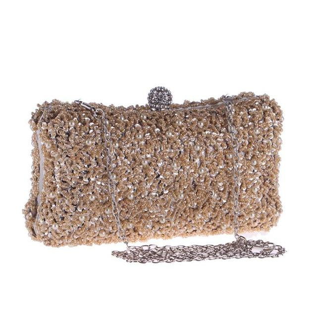 Beaded Evening Bag Diamonds Clutch