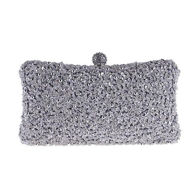 Beaded Evening Bag Diamonds Clutch