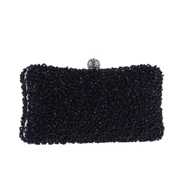 Beaded Evening Bag Diamonds Clutch