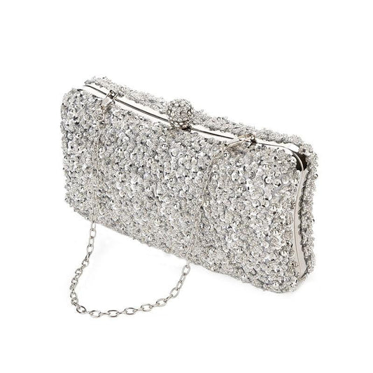 Beaded Evening Bag Diamonds Clutch