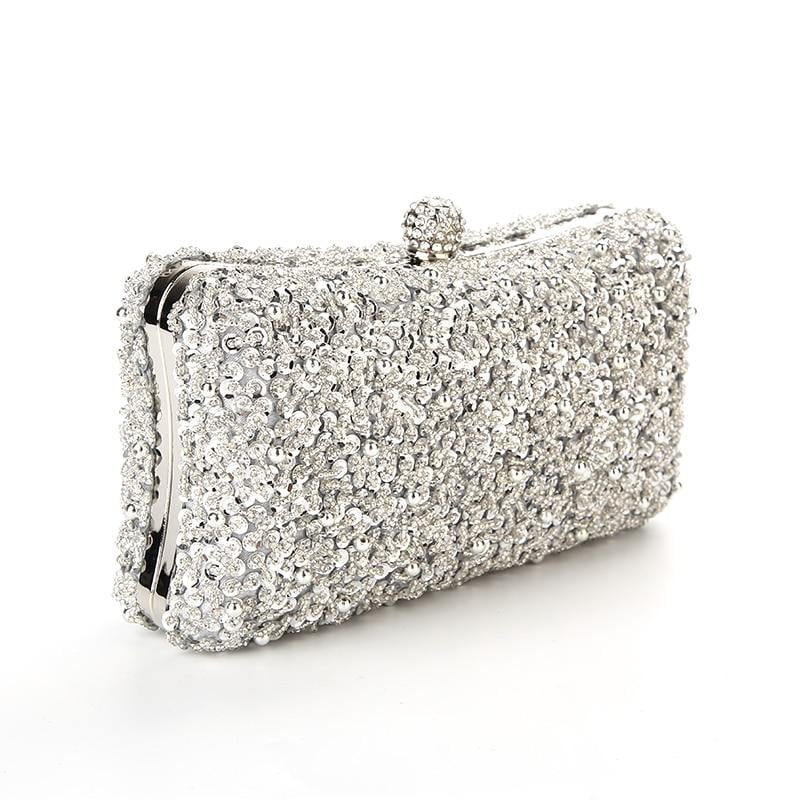 Beaded Evening Bag Diamonds Clutch