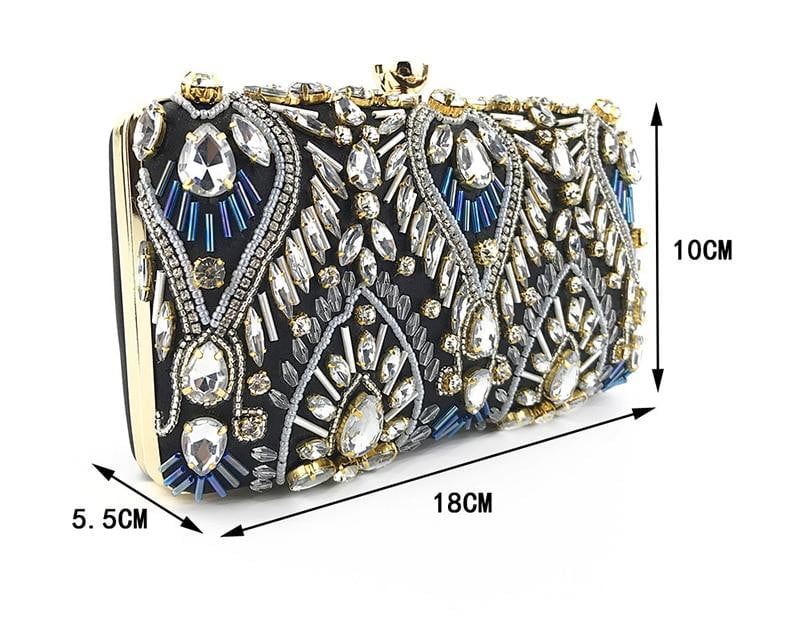 Beaded Evening Bags Diamond Rhinestone Clutches