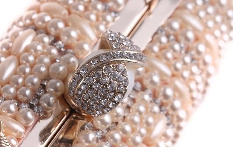Beaded Evening Bags Luxury Pearls Clutches